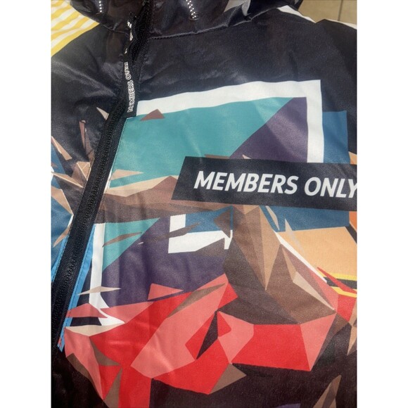Members Only 1975 Men's Windbreaker Jacket Size S NEW WITH TAGS - Picture 5 of 7